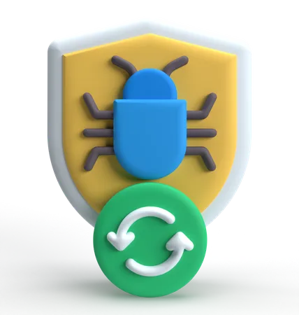 Bouclier  3D Icon