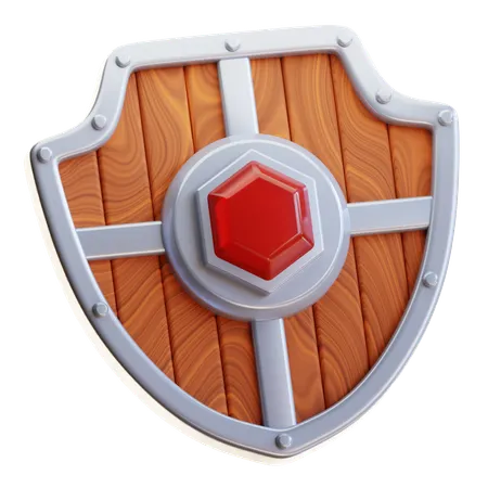 Bouclier  3D Icon