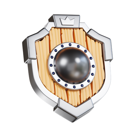 Bouclier  3D Icon