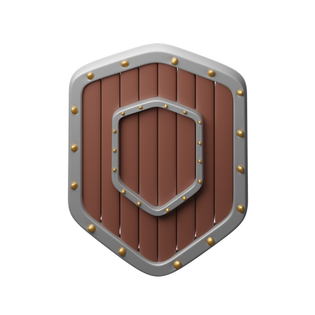 Bouclier  3D Icon