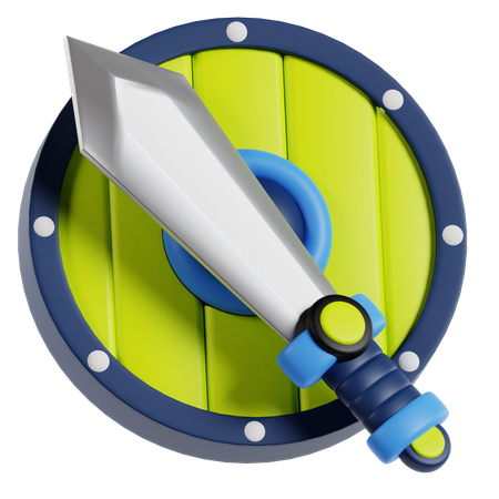 Bouclier  3D Icon