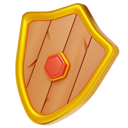 Bouclier  3D Icon