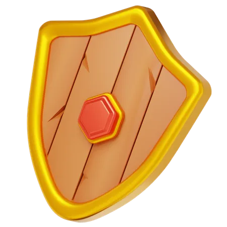 Bouclier  3D Icon