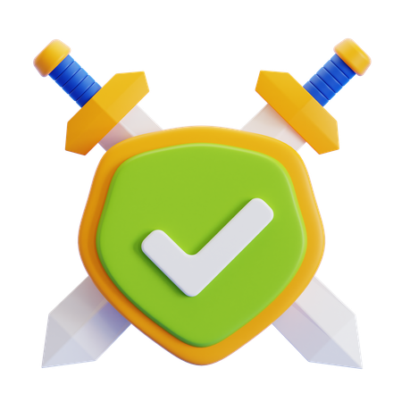 Bouclier  3D Icon