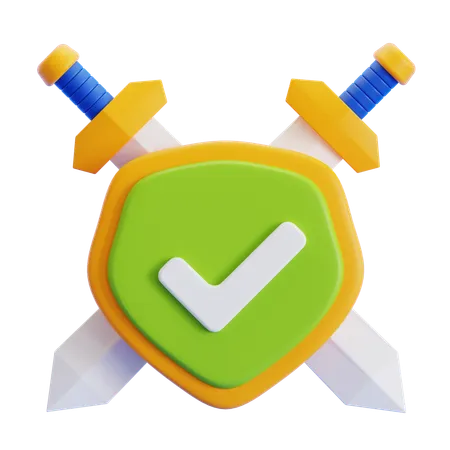 Bouclier  3D Icon