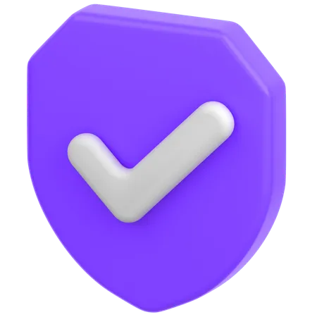 Bouclier  3D Icon