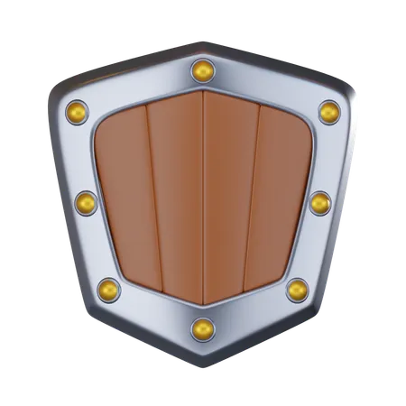 Bouclier  3D Icon