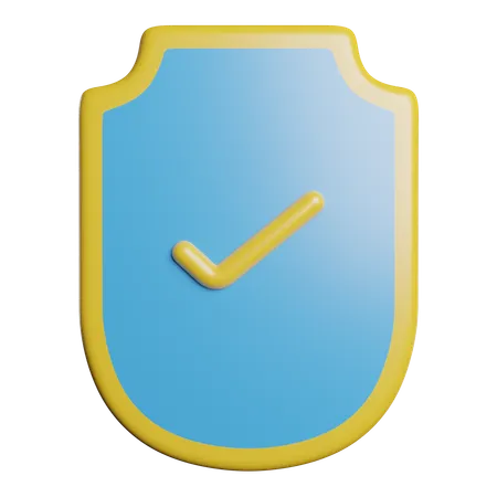 Bouclier  3D Icon