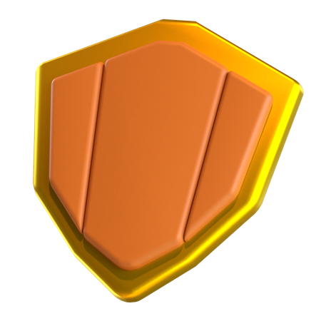 Bouclier  3D Icon