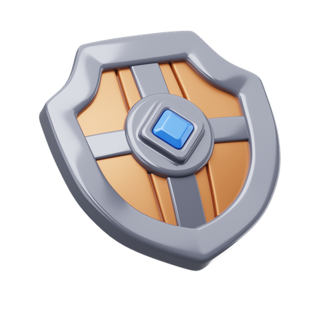 Bouclier  3D Icon