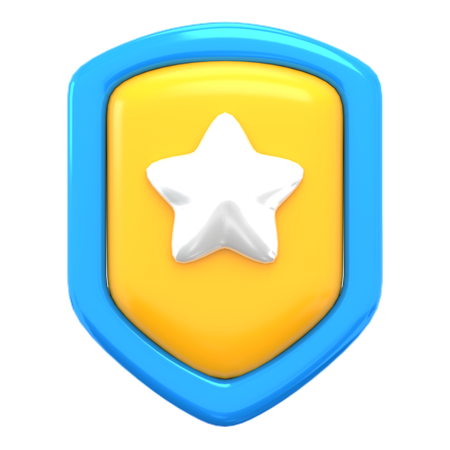 Bouclier  3D Icon