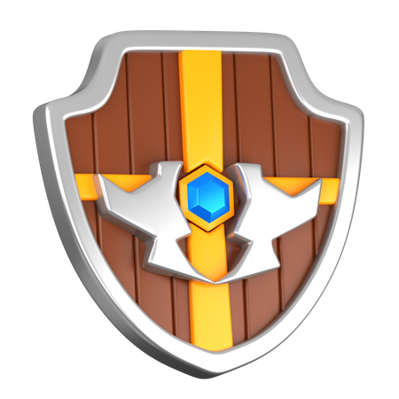 Bouclier  3D Icon