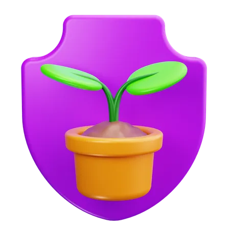 Bouclier  3D Icon