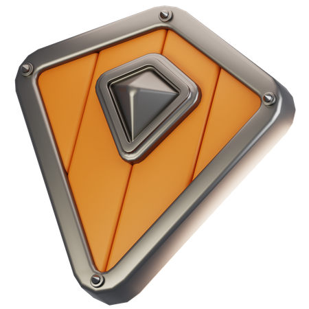 Bouclier  3D Icon