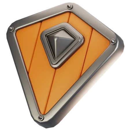 Bouclier  3D Icon