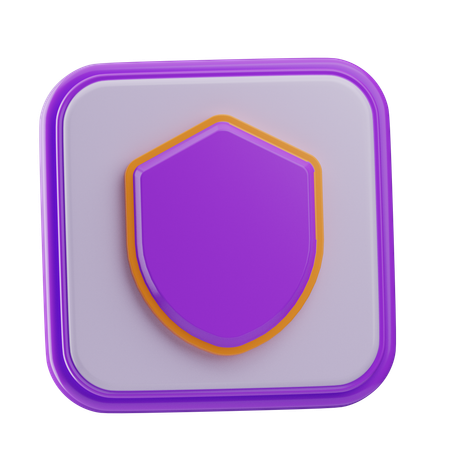 Bouclier  3D Icon