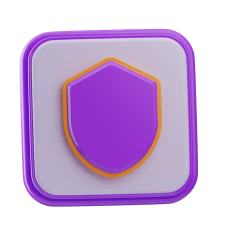 Bouclier  3D Icon