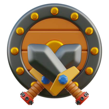 Bouclier  3D Icon