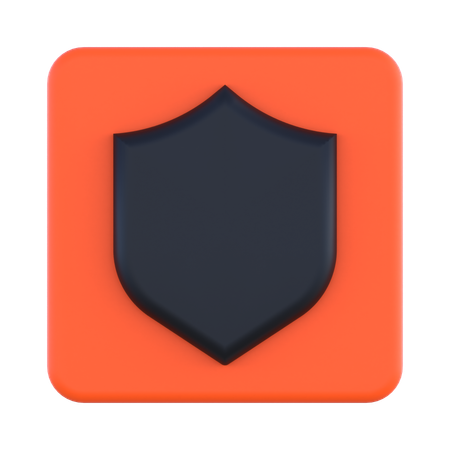 Bouclier  3D Icon