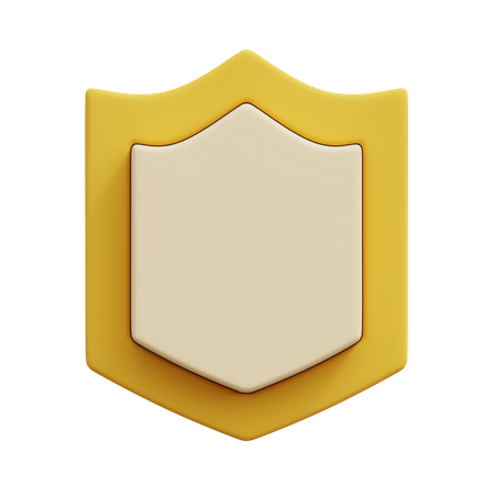 Bouclier  3D Icon