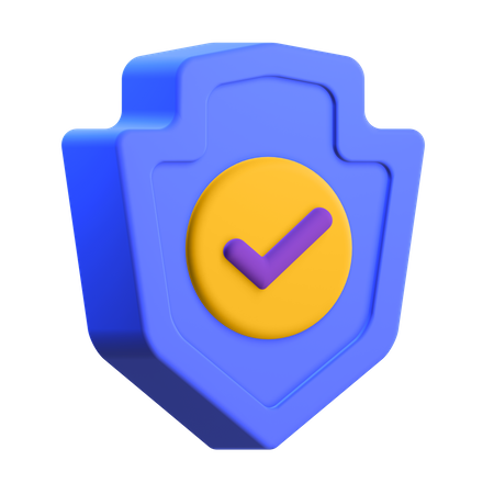 Bouclier  3D Icon