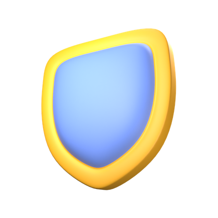 Bouclier  3D Icon