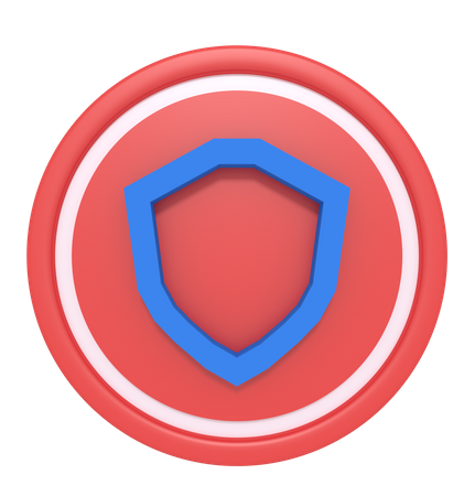 Bouclier  3D Icon