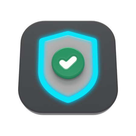 Bouclier  3D Icon
