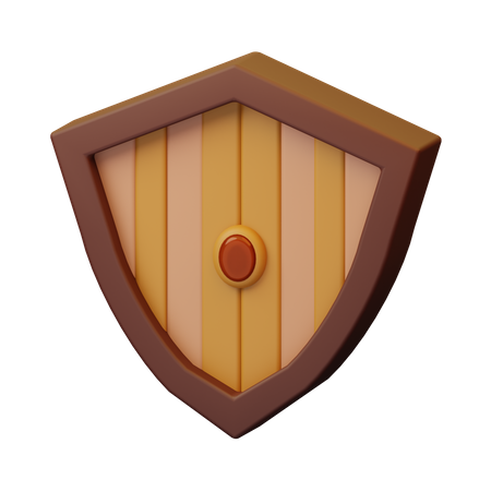 Bouclier  3D Icon