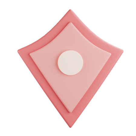 Bouclier  3D Icon