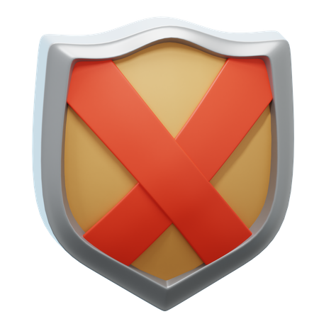 Bouclier  3D Icon