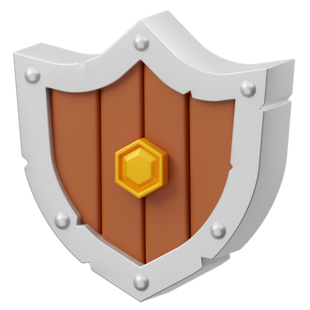 Bouclier  3D Icon