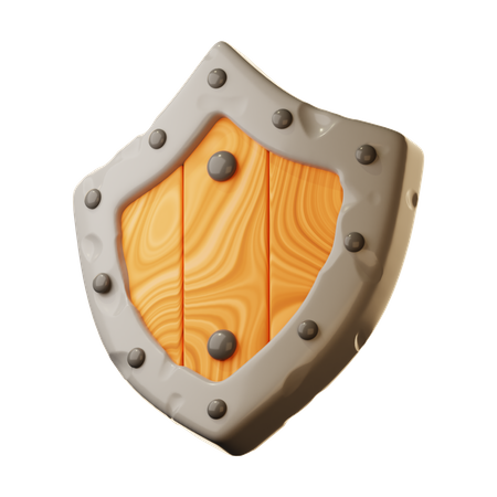 Bouclier  3D Icon