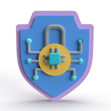 Bouclier  3D Icon