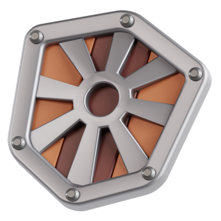 Bouclier  3D Icon