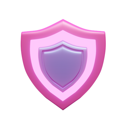 Bouclier  3D Icon