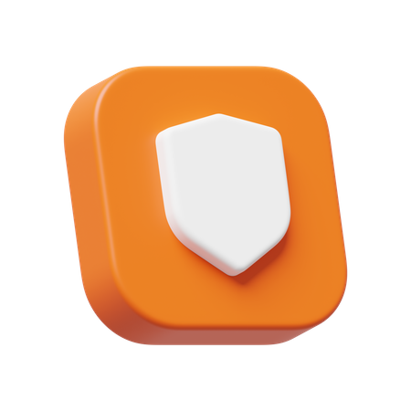 Bouclier  3D Icon