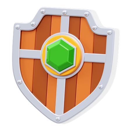 Bouclier  3D Icon