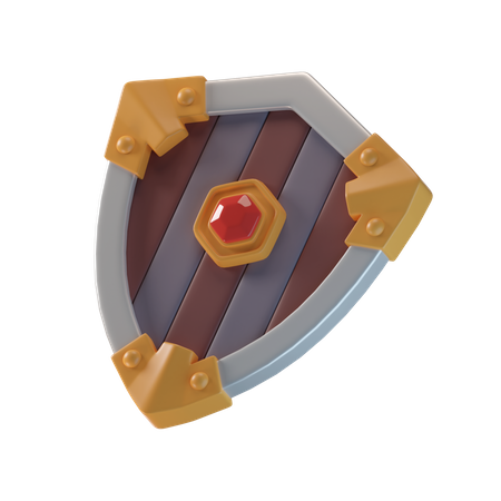 Bouclier  3D Icon