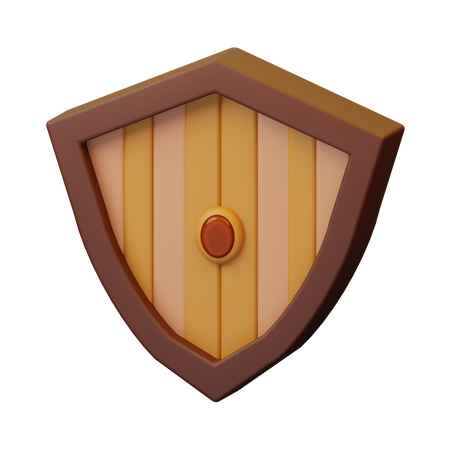 Bouclier  3D Icon