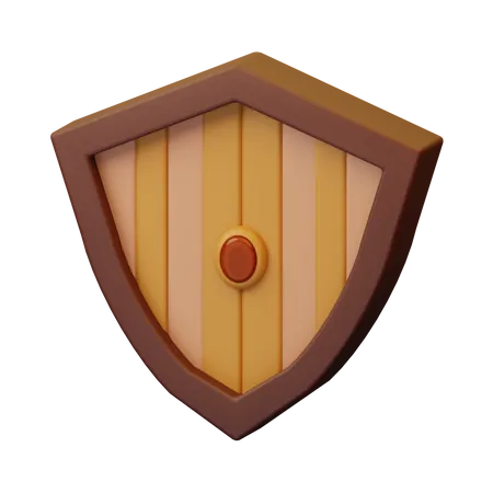 Bouclier  3D Icon