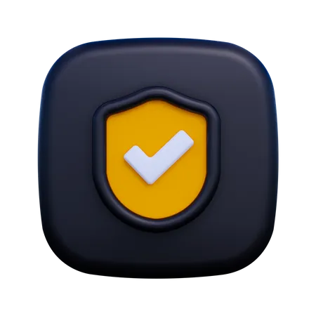 Bouclier  3D Icon