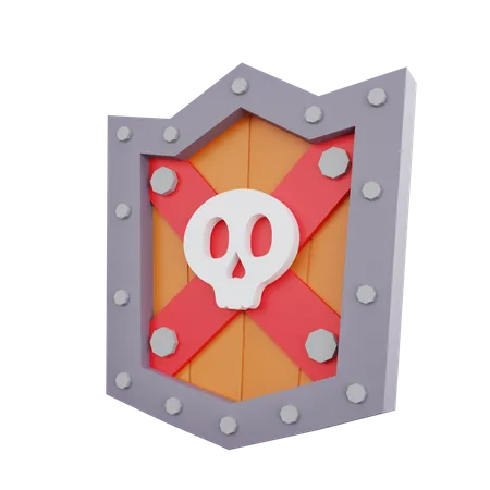 Bouclier  3D Icon