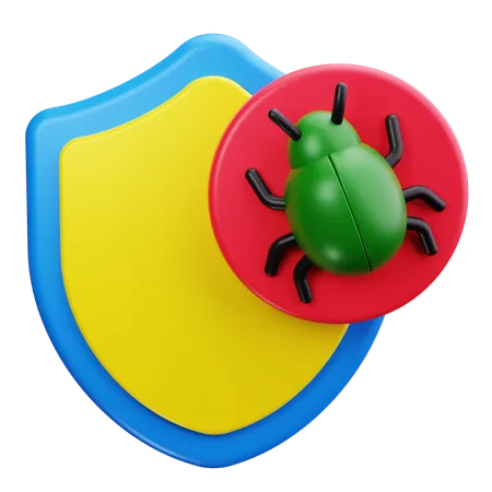 Bug de bouclier  3D Icon