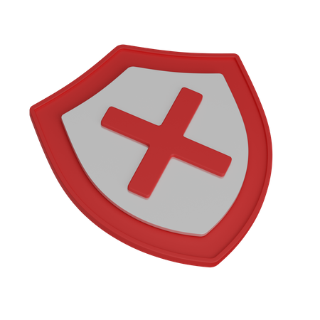 Bouclier dangereux  3D Icon