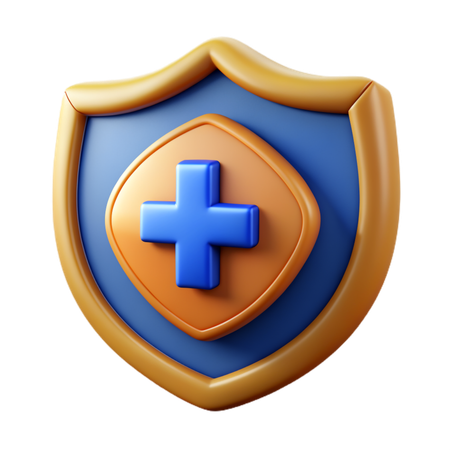 Bouclier d'assurance  3D Icon