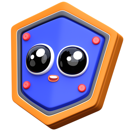 Bouclier de jeu  3D Icon