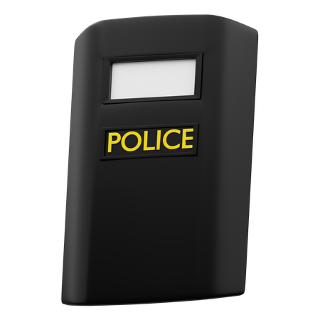 Bouclier de police  3D Icon