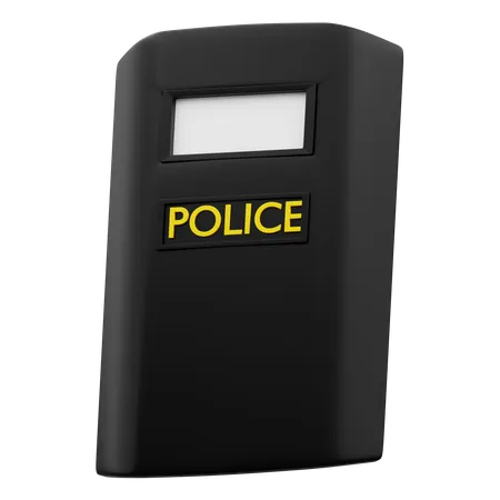 Bouclier de police  3D Icon