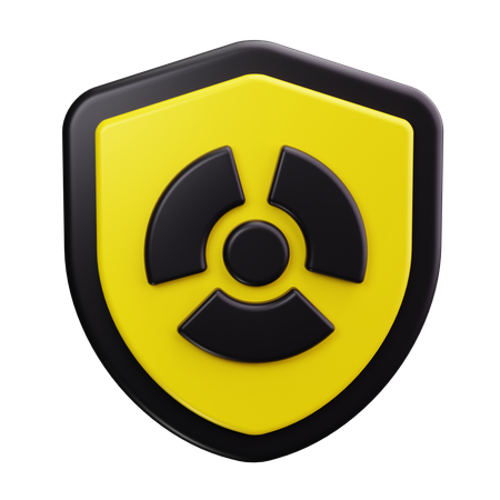 Bouclier anti-radiation  3D Icon